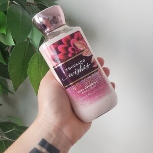 🤍NEW🤍 Bath & Body Works A Thousand Wishes 8oz BBW Amber Peonies
